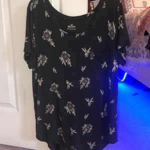 hollister pocket tee